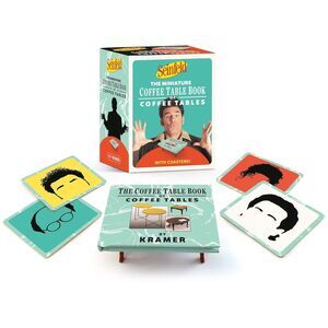 Seinfeld Miniature Coffee Table Book of Coffee Tables by Cosmo Kramer NEW SEALED